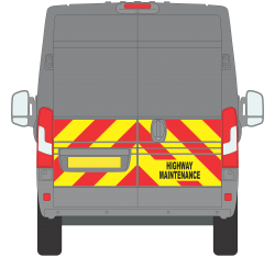 Peugeot Boxer 2014 on High Roof Full Coverage Half Height No Windows (PBOX013)